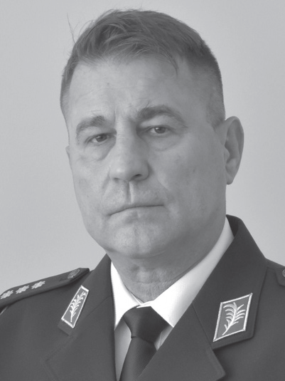 Inspektor Andrzej Haraś.