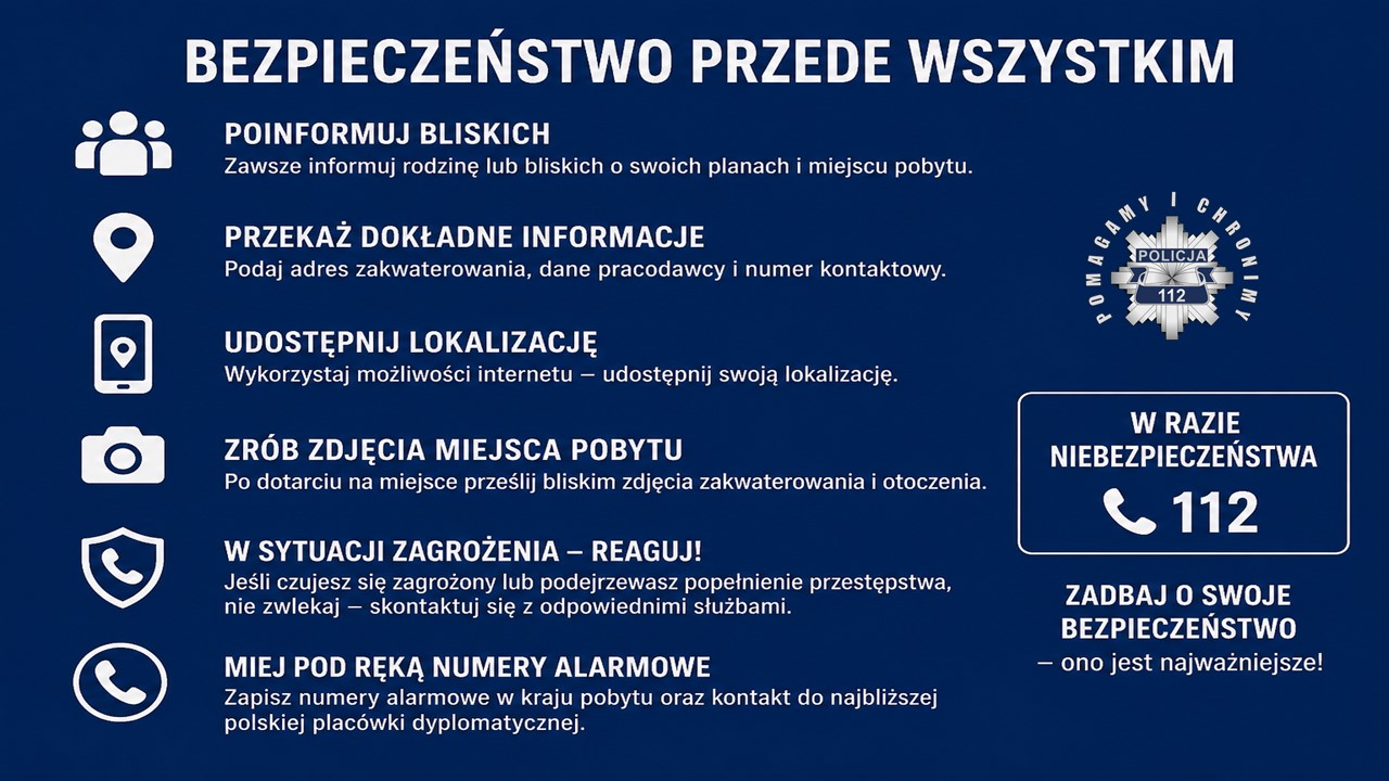 Grafika z poradami zawartymi w tekście.