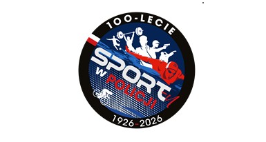 Logo 100-lecie sportu w Policji.