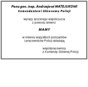 Kondolencje
