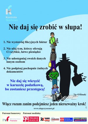 Włącz rozum i „Nie daj się zrobić w słupa” - Kampania Ministerstwa Finansów