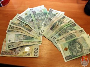 Zabezpieczone pieniądze