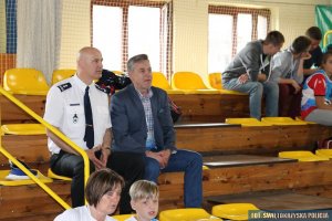 Sędzia Główny Turnieju  mł. insp. Marek Konkolewski z Biura Prewencji i Ruchu Drogowego Komendy Głównej Policji.