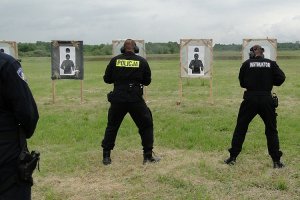 Zajęcia polskich i chorwackich policjantów na obiektach strzeleckich Akademii Policji w Zagrzebiu