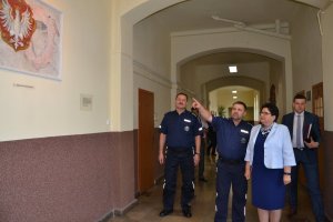 Pani Minister Spraw Wewnętrznych z wizytą u tarnowskich policjantów #11