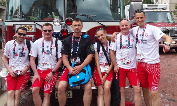 Światowe Igrzyska Służb Mundurowych WPFG Firefax 2015-reprezentacja Komendanta Głównego Policji