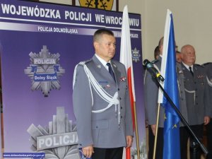 Ślubowanie nowo przyjętych policjantów