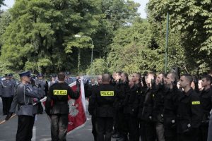 Ślubowanie i nagrody małopolskich policjantów