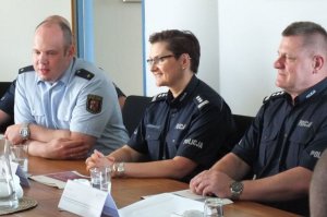 OKWP i I Z-ca podczas rozmów