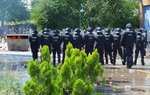 Działania niemieckiej policji
