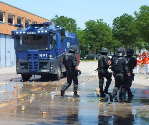 Działania niemieckiej policji