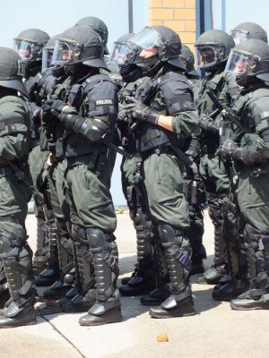 Działania niemieckiej policji