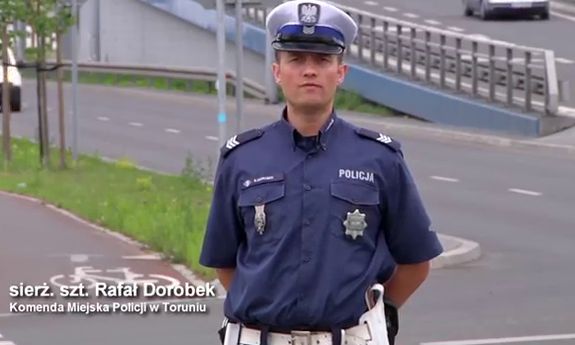 Kolejny dzień działań „Rozsądny rowerzysta”