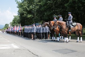 Wojewódzkie obchody Święta Policji w Żywcu #1