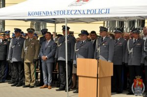 Na zdjęciu: Komendant Główny Policji nadinsp. Krzysztof Gajewski