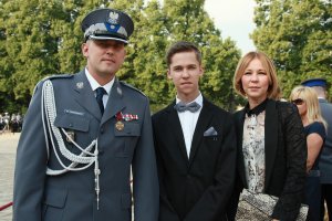 Nadinsp. Michał Domaradzki z rodziną