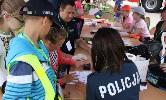 Dolnośląscy policjanci w projekcie „Miasto Dzieci”