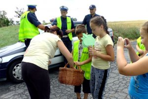 "Jabłko czy cytryna" - wspólne działania policjantów, strażaków i urzędników