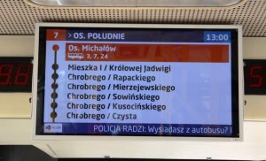 Policyjne przestrogi w autobusach