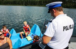 Służba na nowej łodzi motorowej