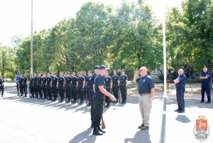 Wizyta delegacji policjantów z Columbia Heights, Minnesota