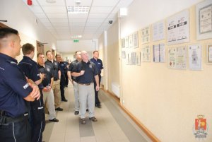 Wizyta delegacji policjantów z Columbia Heights, Minnesota