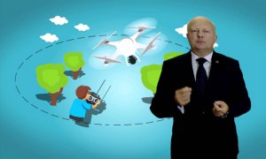 Spot Urzędu Lotnictwa Cywilnego na temat bezpiecznego użytkowania dronów