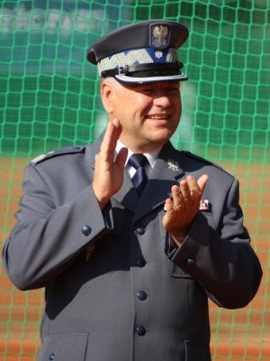 Komendant Wojewódzki Policji w Szczecinie nadinsp. Jarosław Sawicki