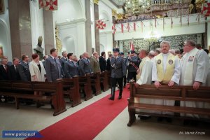 Uroczysta msza święta w intencji policjantów pomordowanych w Miednoje