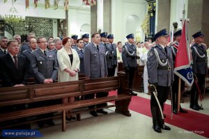 Uroczysta msza święta w intencji policjantów pomordowanych w Miednoje
