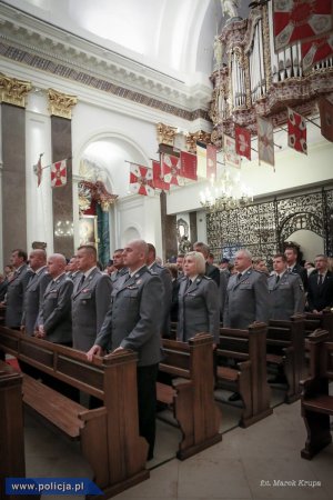 Uroczysta msza święta w intencji policjantów pomordowanych w Miednoje