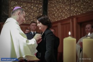 Uroczysta msza święta w intencji policjantów pomordowanych w Miednoje