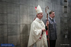 Uroczysta msza święta w intencji policjantów pomordowanych w Miednoje