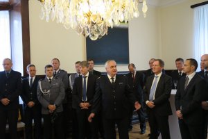 Uczestnicy obchodów Święta Policji w Ambasadzie RP w Berlinie #4