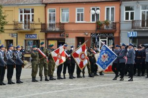 Wręczenie sztandaru KPP w Płońsku