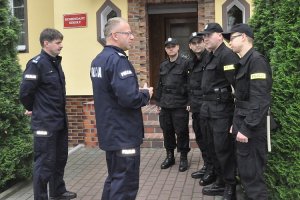 O godnej naśladowania postawie rozmawiał ze słuchaczami zastępca Komendanta Głównego nadinsp. Cezary Popławski