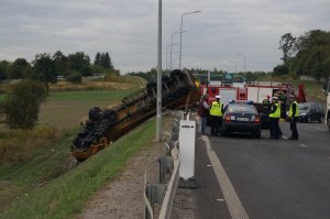 Śmiertelny wypadek na obwodnicy Bytomia