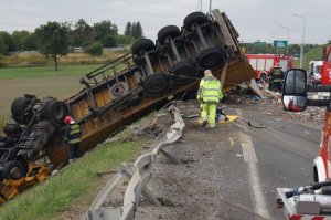 Śmiertelny wypadek na obwodnicy Bytomia