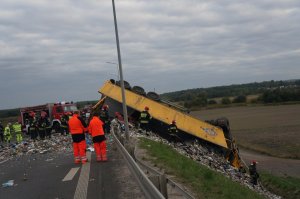 Śmiertelny wypadek na obwodnicy Bytomia