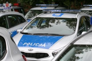 Ślubowanie nowo przyjętych policjantów oraz wręczenie odznaczeń i przekazanie radiowozów