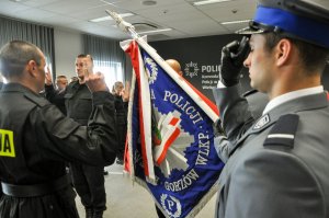 Ślubowanie nowych policjantów