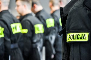 Ślubowanie nowych policjantów