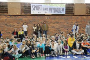 Goście podczas inauguracji kampanii "Sport moim wyborem"