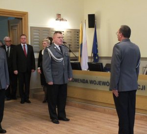 Uroczyste ślubowanie oraz wręczenie medali i odznaczeń