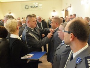 Uroczyste ślubowanie oraz wręczenie medali i odznaczeń
