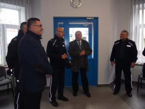 Uroczyste otwarcie zmodernizowanego Komisariatu Policji w Gdowie #4
