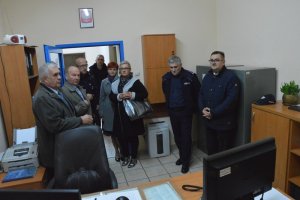 Uroczyste otwarcie zmodernizowanego Komisariatu Policji w Gdowie #5