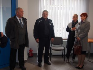 Uroczyste otwarcie zmodernizowanego Komisariatu Policji w Gdowie #6