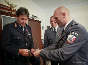 Medal dla kolegi z Włoch