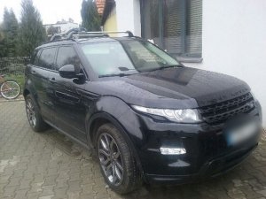 Zabezpieczony range rover